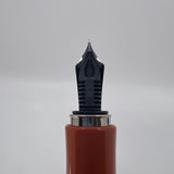 Graf von Faber Castell Intuition Black & Terra (Orange) Fountain Pen  -  Fine 18kt Gold Nib