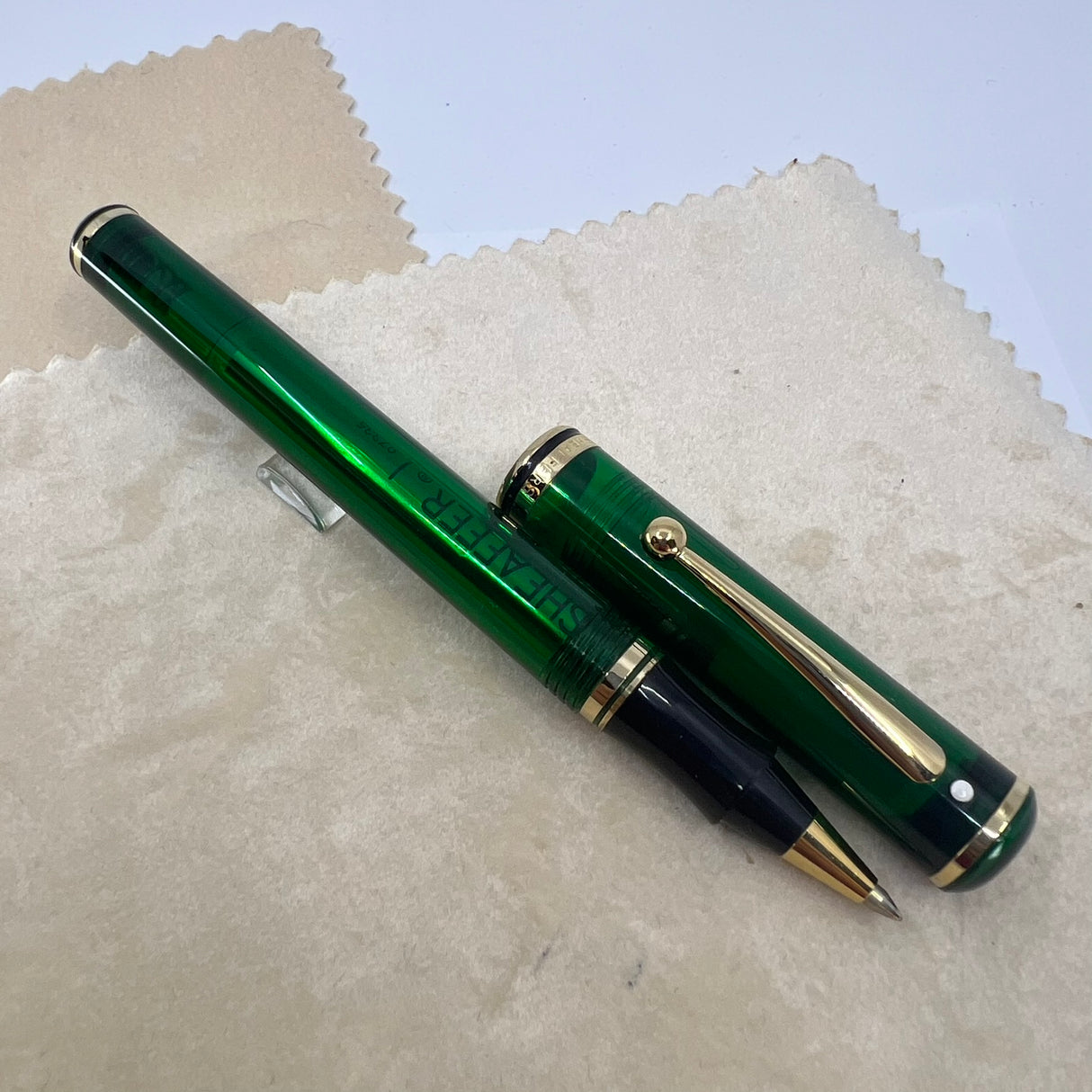 Sheaffer Connaisseur Aegean Green Transparent Rollerball