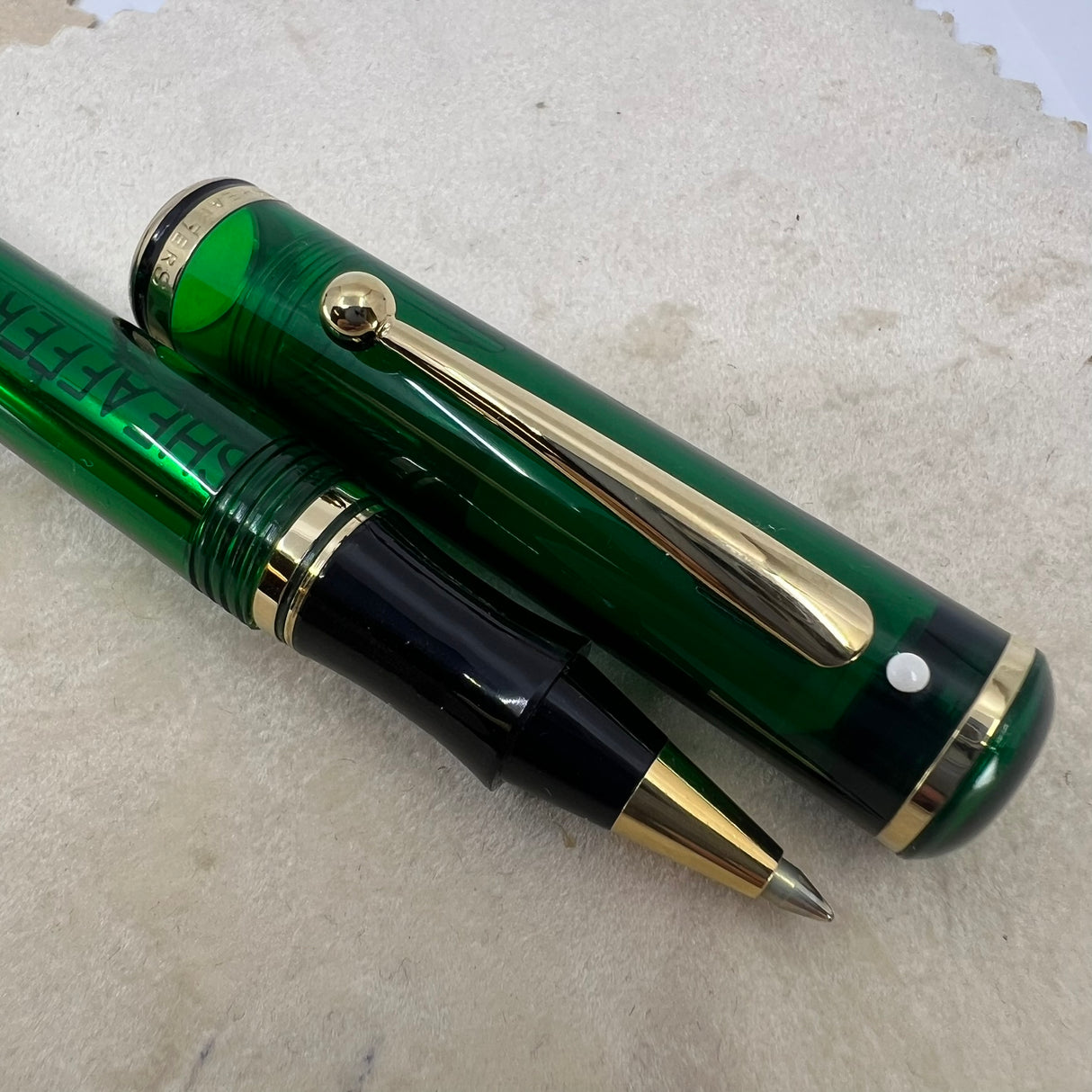 Sheaffer Connaisseur Aegean Green Transparent Rollerball