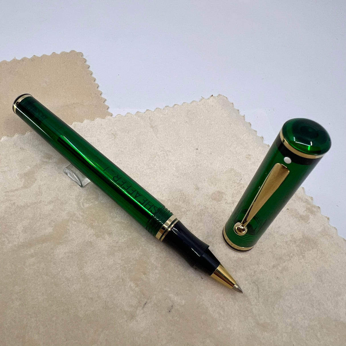 Sheaffer Connaisseur Aegean Green Transparent Rollerball
