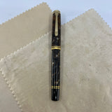 Pelikan M800 Renaissance Brown Marble Fountain Pen - Extra Fine 18kt Gold Nib