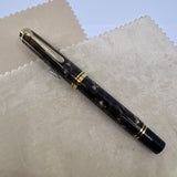 Pelikan M800 Renaissance Brown Marble Fountain Pen - Extra Fine 18kt Gold Nib