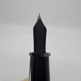 OMAS Arte Italiana "Noir" Large Paragon Guilloche Fountain Pen - "EXTRA FLESSIBLE" Extra Fine 14kt Gold Nib