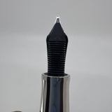 Visconti Opera Elements Speckled "Water" Blue/Lustrous White  Fountain Pen - Fine 14Kt Gold Nib