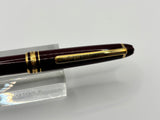 Montblanc Meisterstück Burgundy Red engraved Tiffany & Co on clip  -Rollerball