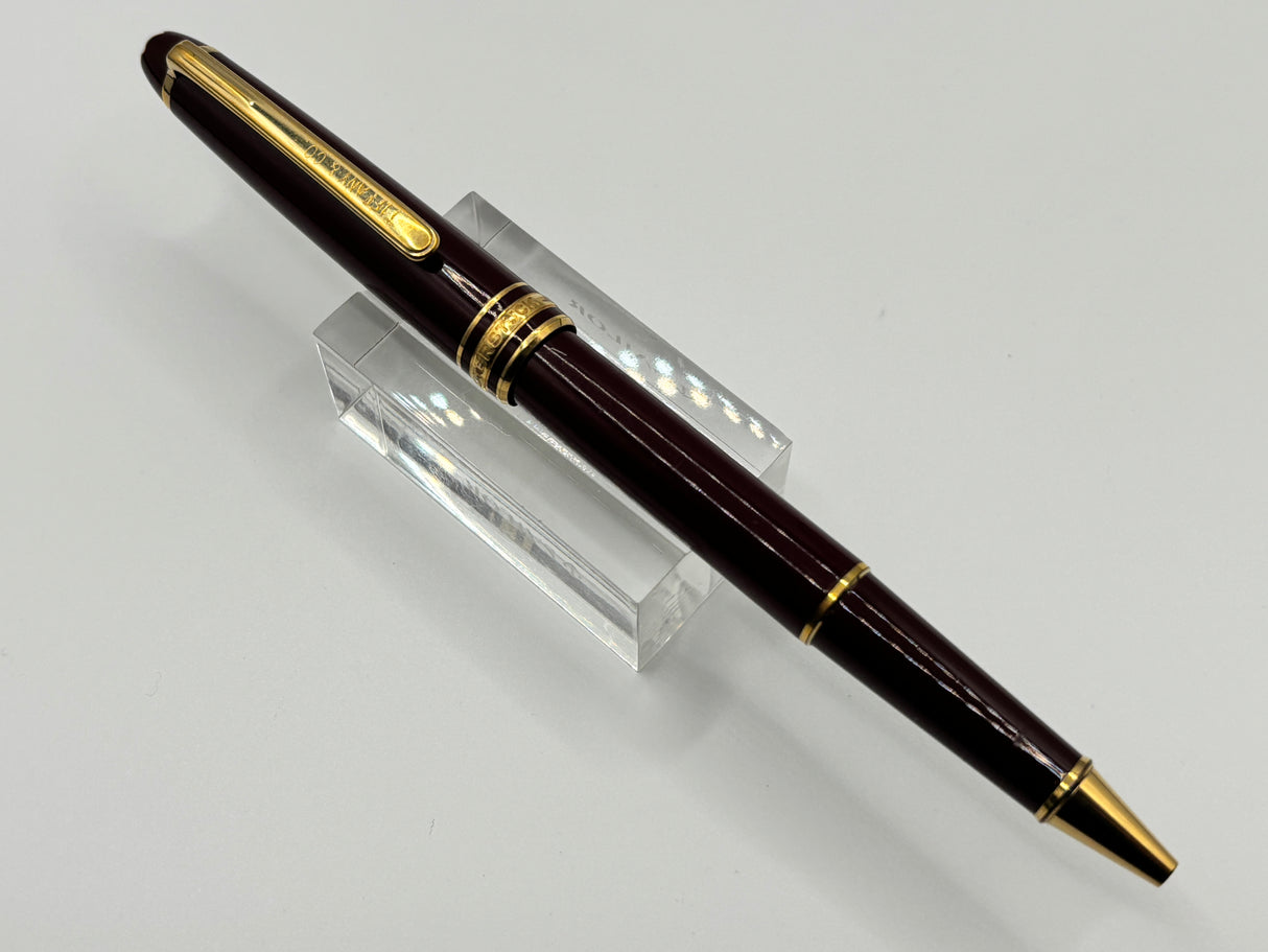 Montblanc Meisterstück Burgundy Red engraved Tiffany & Co on clip  -Rollerball