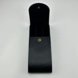 Omas Pen Pouch For 3 Pens Italian Blue Leather