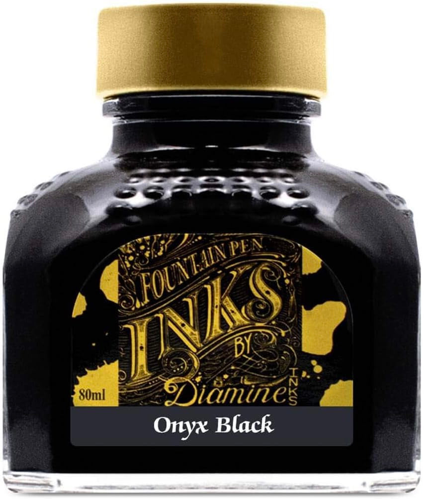 Diamine Ink Onyx Black 80ml