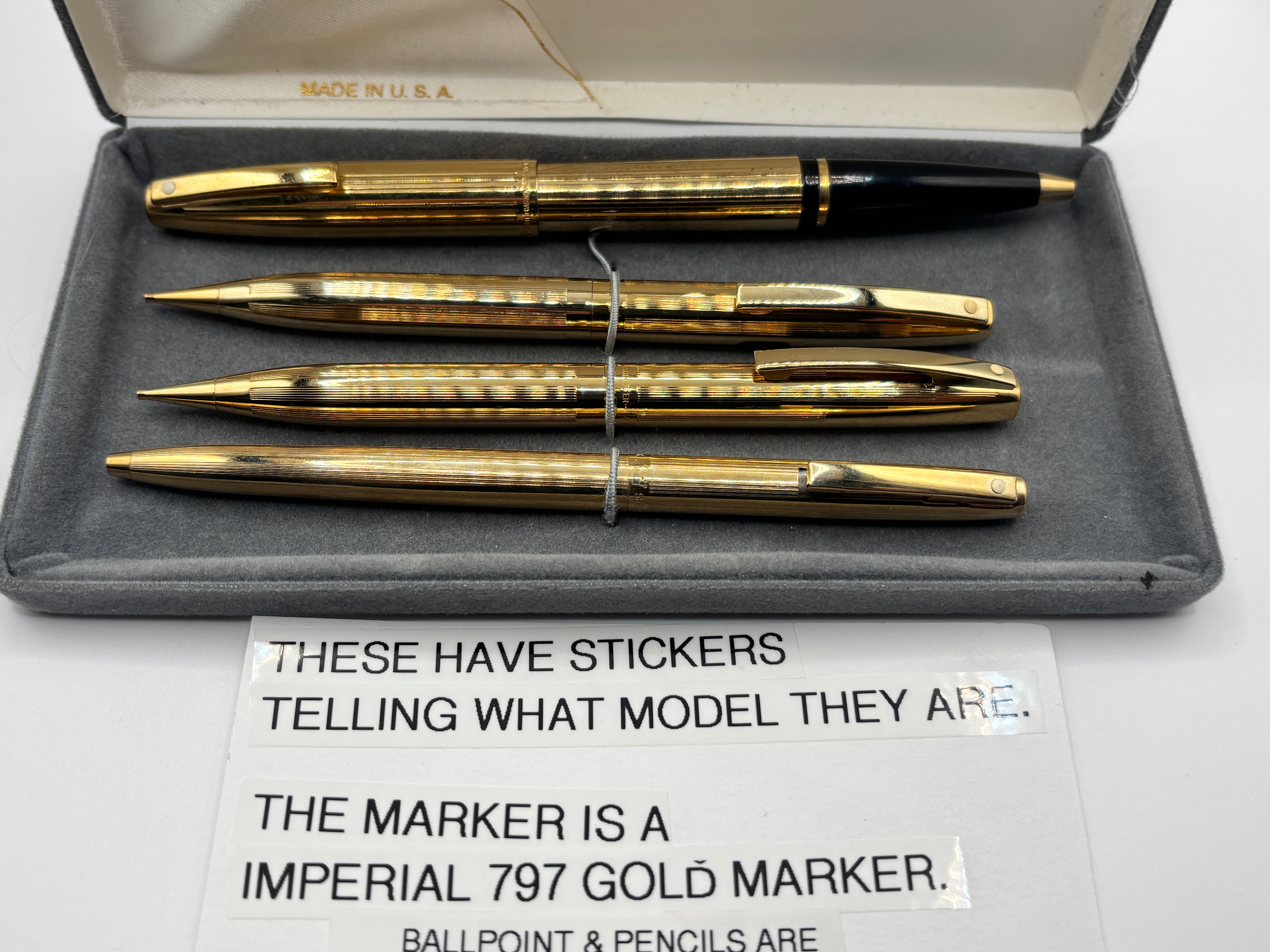 Sheaffer Imperial Triumph 797 Gold Plated 