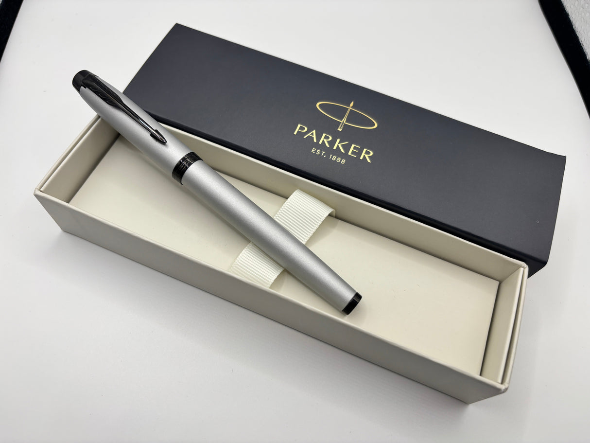 Parker IM stainless steel Matte Black trim - Fountain Pen