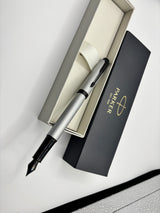 Parker IM stainless steel Matte Black trim - Fountain Pen