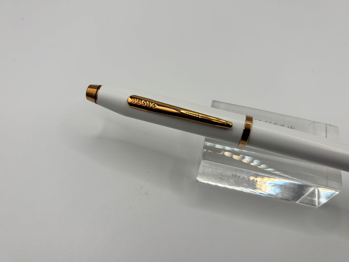 Cross Century II Pearlescent white rose gold trim  - Fountain Pen