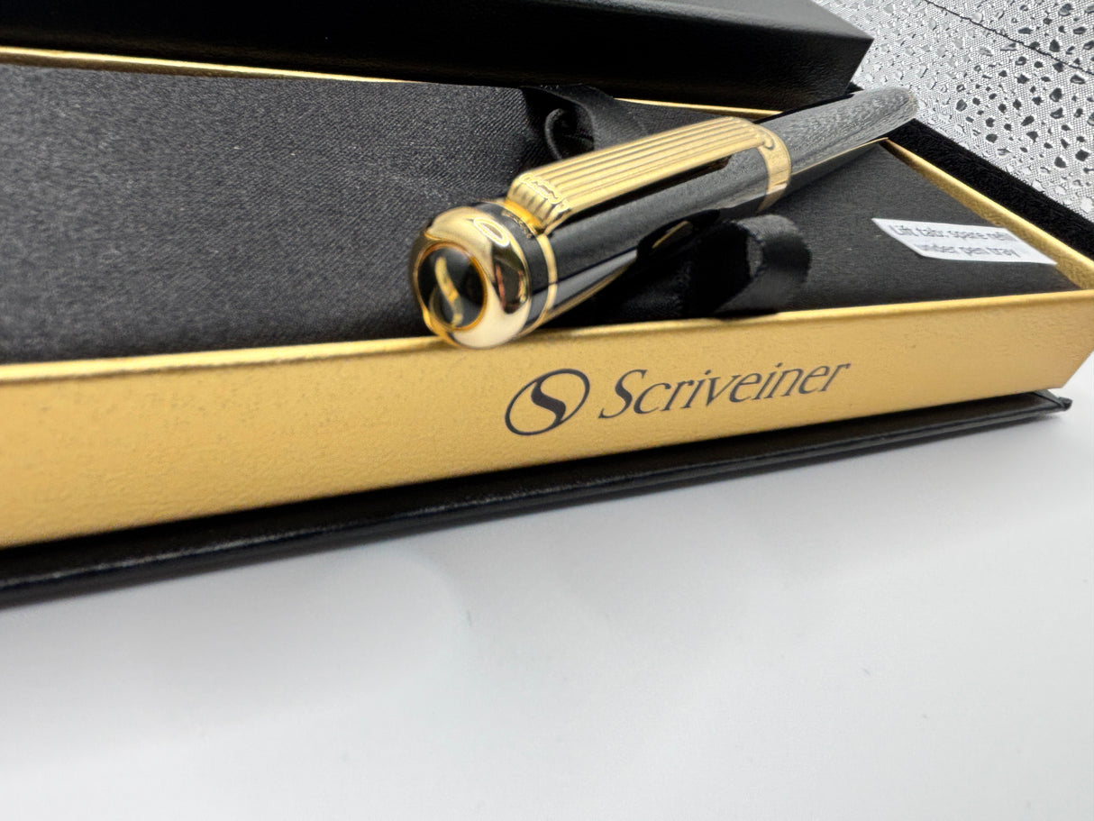 Scrineiner England  Black - Roller Ball