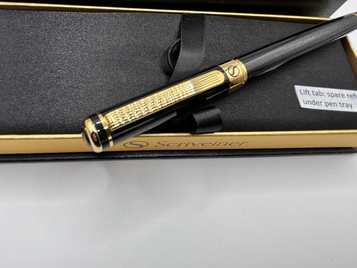 Scrineiner England  Black - Roller Ball