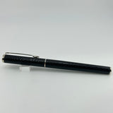 Sheaffer Targa Black Chased Crossed Rhodium trim - Roller Ball