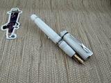 Delta Fusion White 18K Nib - Fountain Pen
