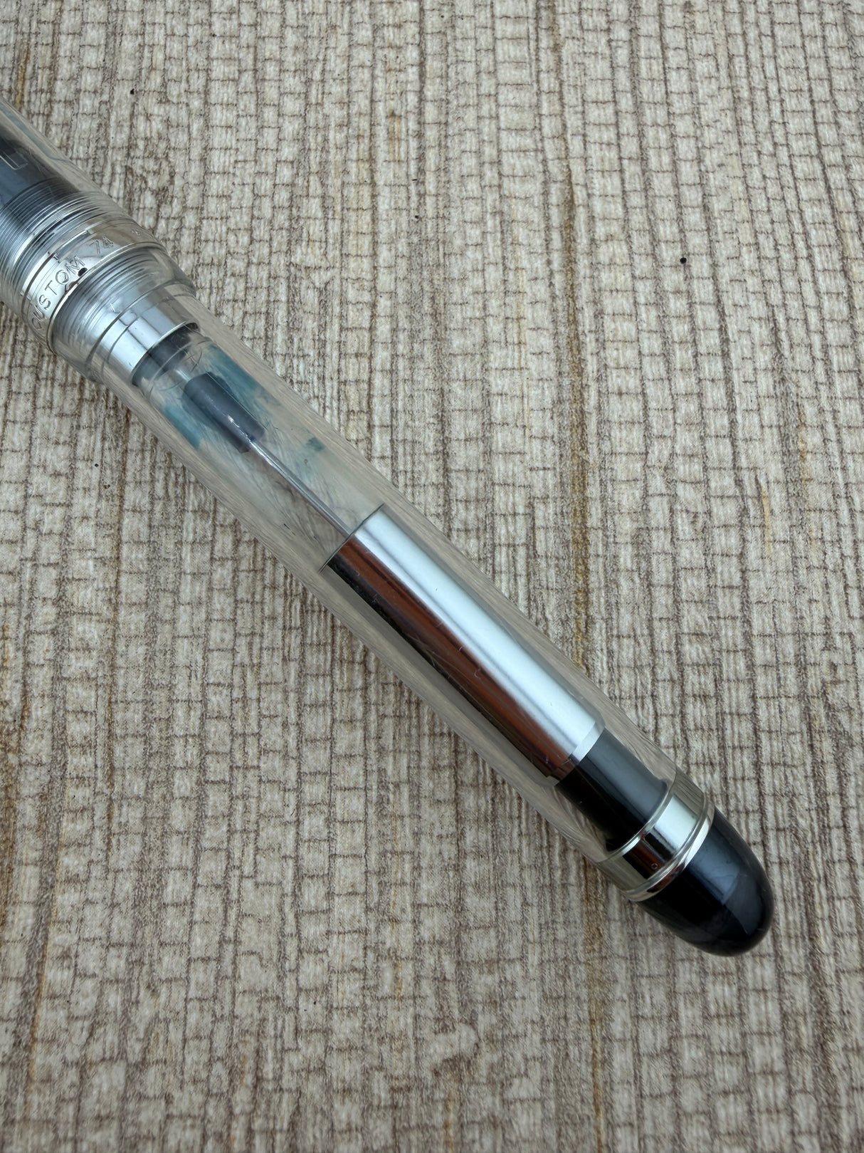 Pilot Custom 74 Clear Demonstrator 14K Nib - Fountain Pen