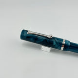Bexley Flat top Acqua Green Circa 1995 - Fountain Pen