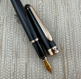 Retro 51 Black Gold Trim Circa 2000 - Fountain Pen