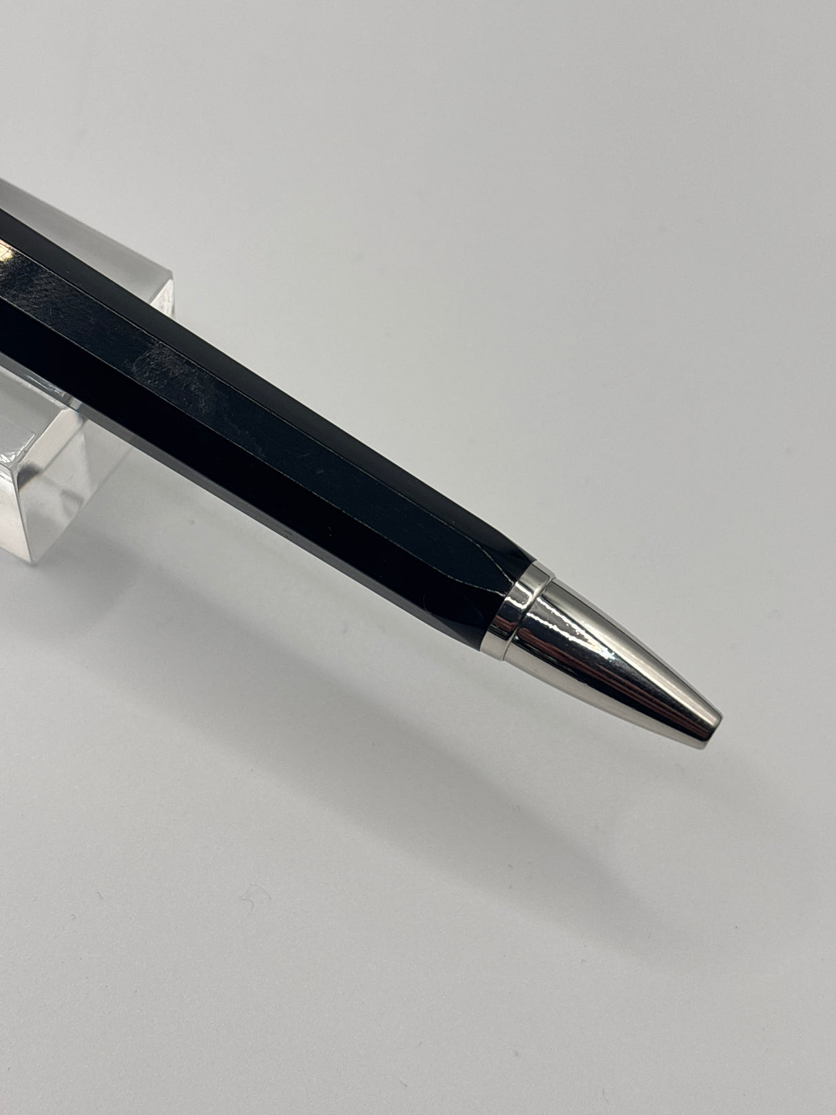 Montegrappa Nero Uno Black faceted pen - Ball Pen