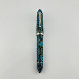 Gioia Capodimonte Blue - Chrome trim - Fountain Pen