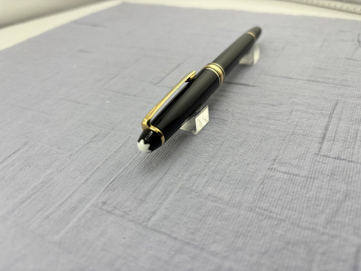 Montblanc Meisterstuck 145 Black Gold Trim Classique - Fountain Pen