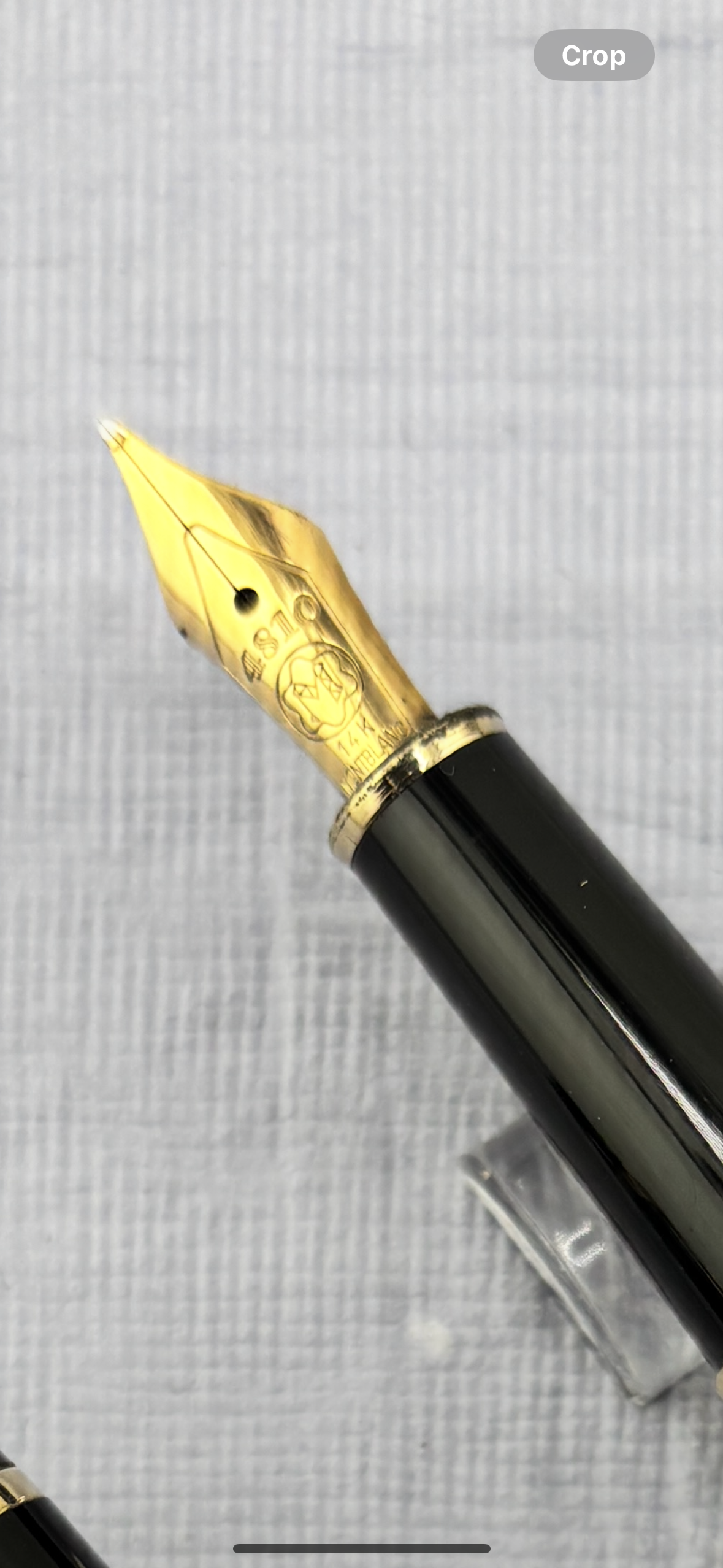 Montblanc Meisterstuck 145 Black Gold Trim Classique - Fountain Pen