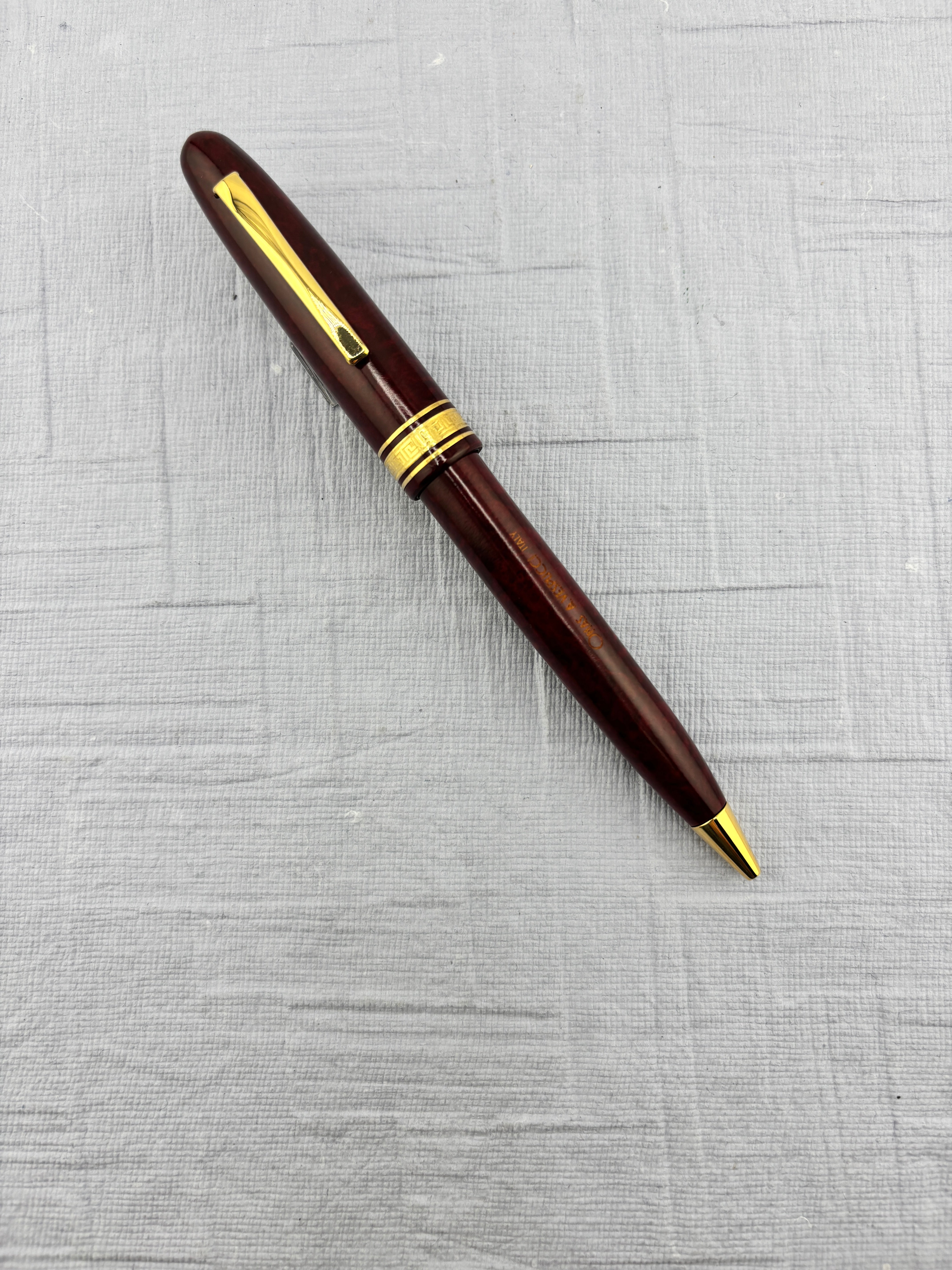 Omas Ogiva Americo Vespucci 1997 burlwood Limited Edition - Ball