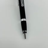 Levenger Black Matte - Chrome trim - Ball Pen