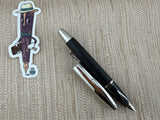 Sheaffer Legacy II Black Linear Palladium Trim Nib Gold 18K-750 - Fountain Pen