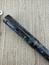 Conklin Endura Abalone Shell 1120/1898 Gunmetal Trim - Fountain Pen
