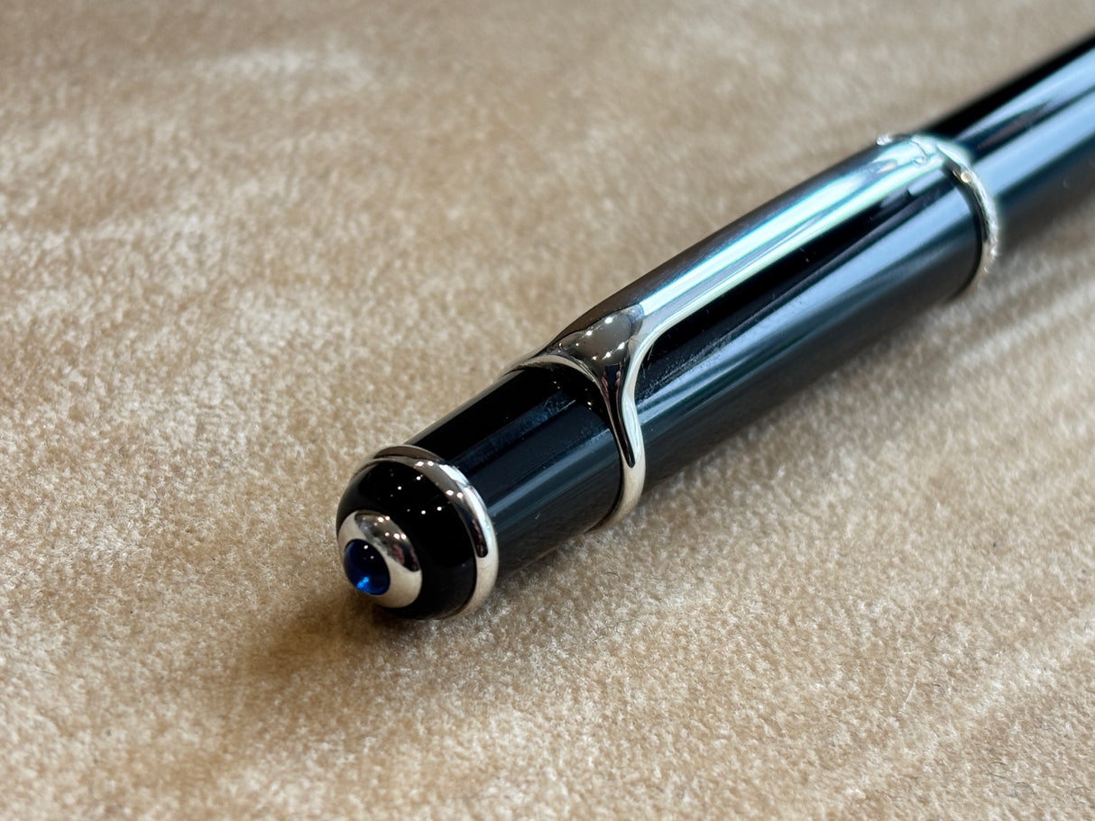 Cartier Diabolo Ball Pen Black with Rhodium trim