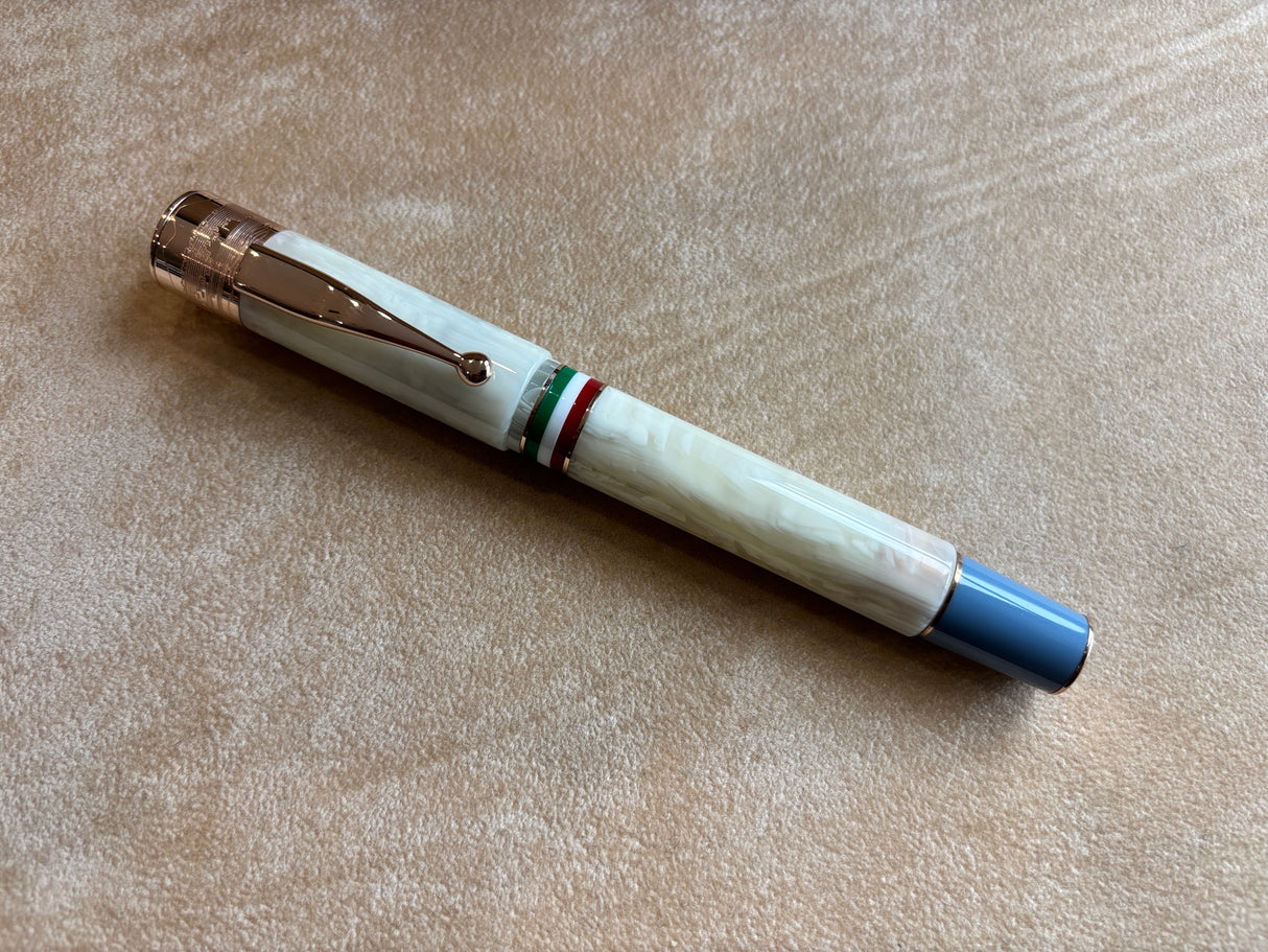 Gioia Partenope Avorio Roller Ball Italian flag - circa 2020
