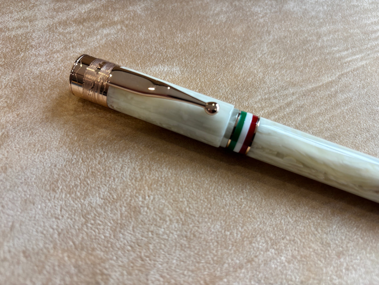 Gioia Partenope Avorio Roller Ball Italian flag - circa 2020