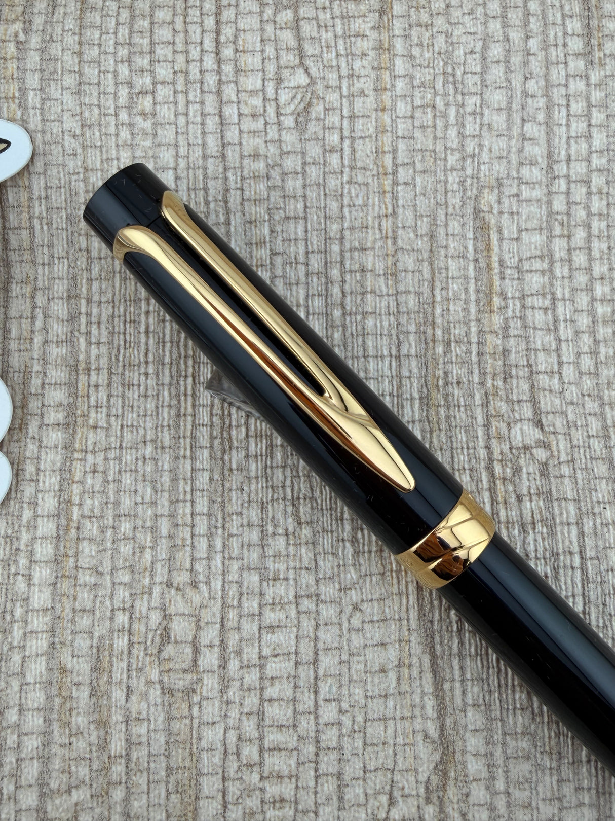 Waterman Liaison Black Lacquer Gold Trim - Ballpoint Pen