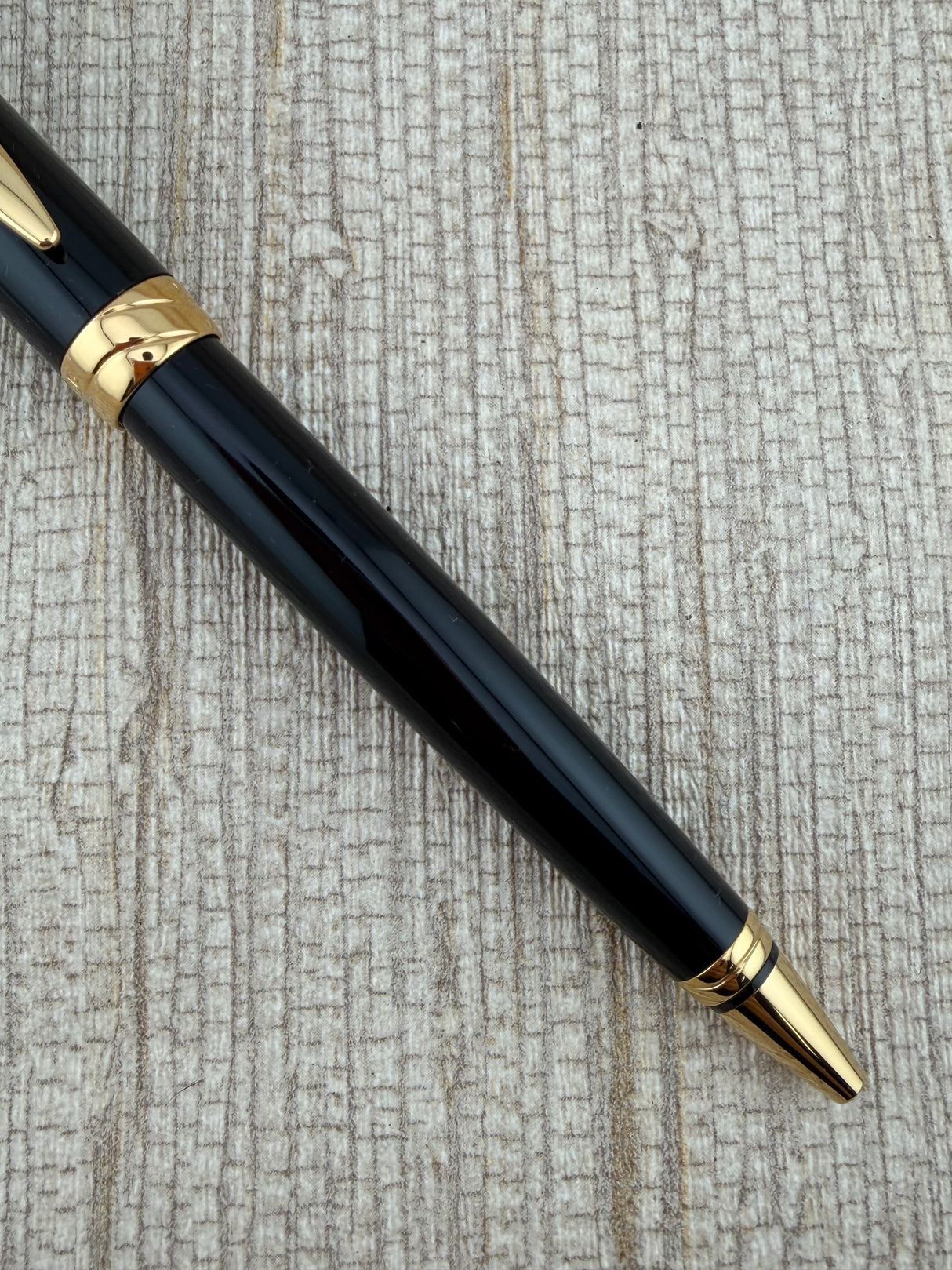 Waterman Liaison Black Lacquer Gold Trim - Ballpoint Pen