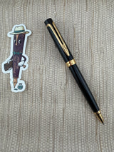 Waterman Liaison Black Lacquer Gold Trim - Ballpoint Pen