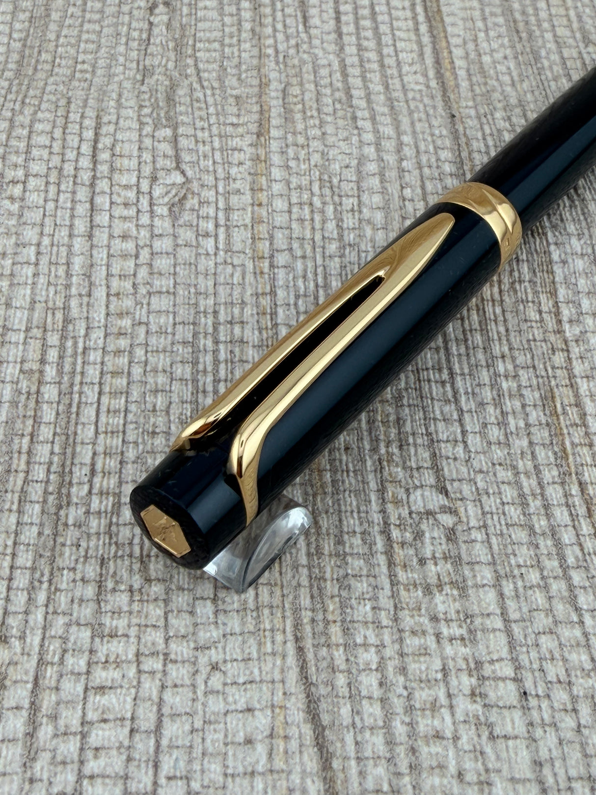 Waterman Liaison Black Lacquer Gold Trim - Ballpoint Pen