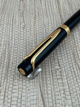 Waterman Liaison Black Lacquer Gold Trim - Ballpoint Pen
