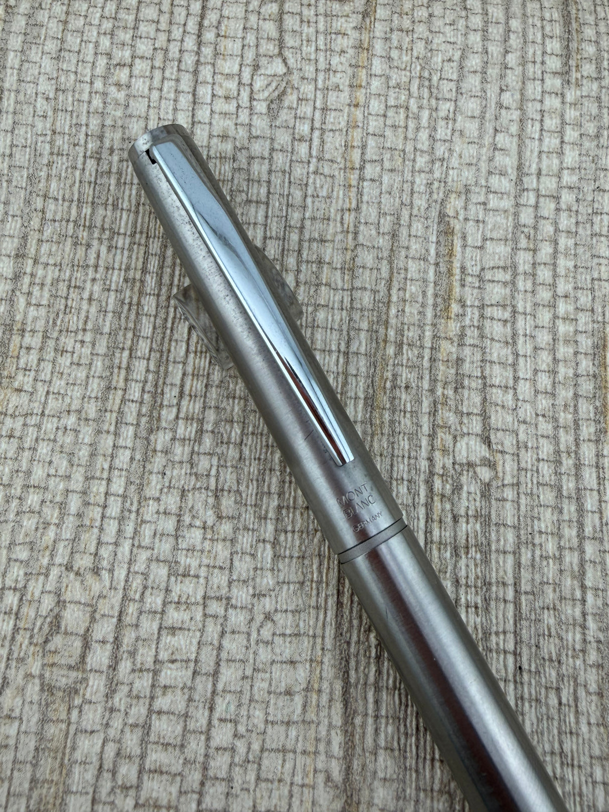 Montblanc Noblesse Brushed Steel - Fountain Pen