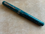 Visconti mid size Florentia Green Rhodium trim exclusive Casa delle stilografica 50th