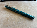 Visconti mid size Florentia Green Rhodium trim exclusive Casa delle stilografica 50th
