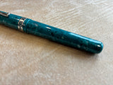 Visconti mid size Florentia Green Rhodium trim exclusive Casa delle stilografica 50th