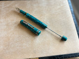 Visconti mid size Florentia Green Rhodium trim exclusive Casa delle stilografica 50th