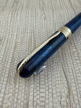 Pineider Avatar Blue Demonstrator Quill Nib 14K-585 Super Flex! - Fountain Pen
