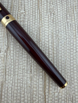 Waterman L'Etalon Burgundy 18K-750 Medium Nib - Fountain Pen