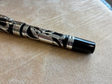 Bexley Grand Finale Black Ebonite silver 925 filigree  88 pens produced - circa 1999