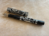 Bexley Grand Finale Black Ebonite silver 925 filigree  88 pens produced - circa 1999