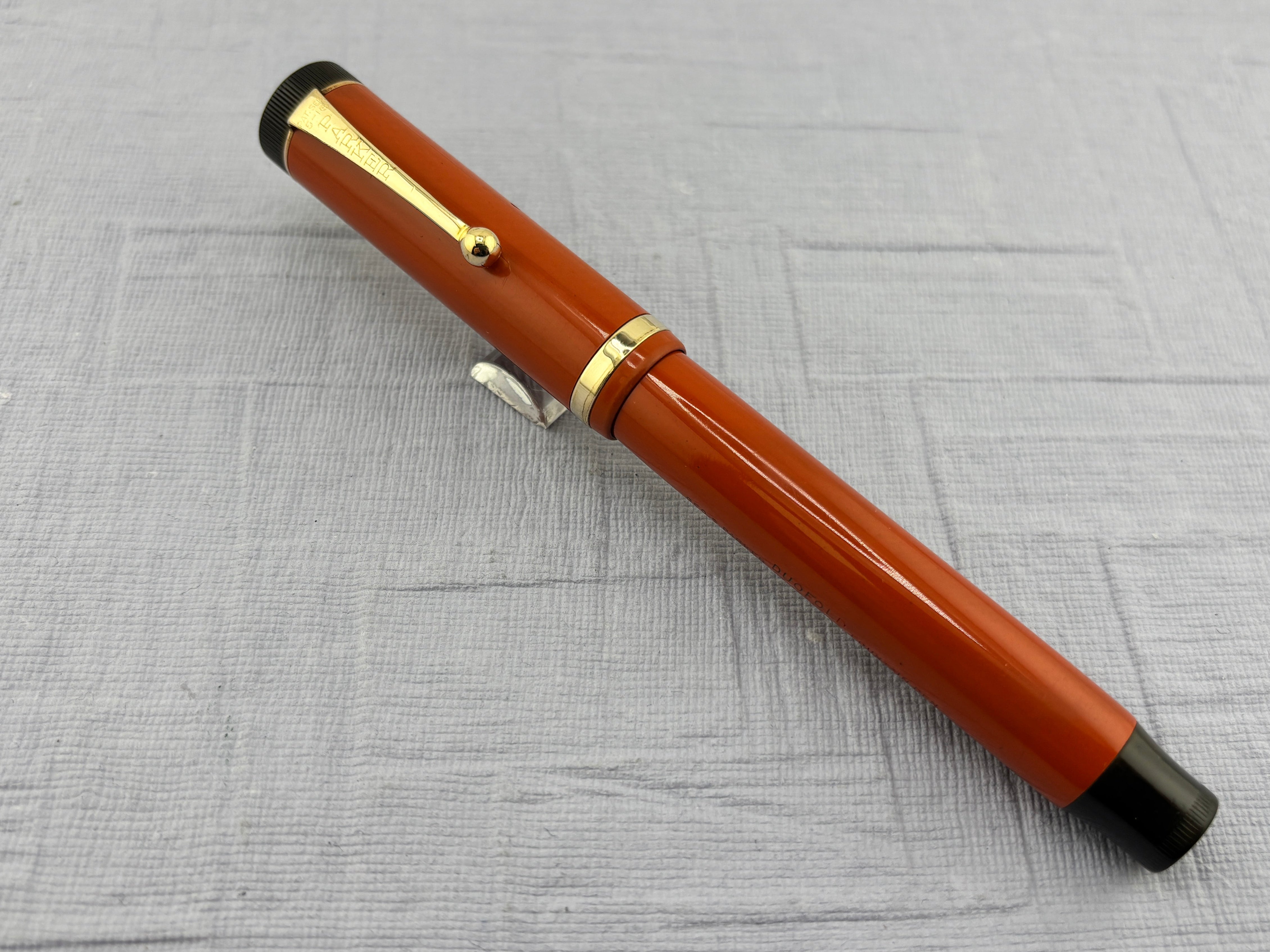PARKER Duofold Senior Orange Permanite (