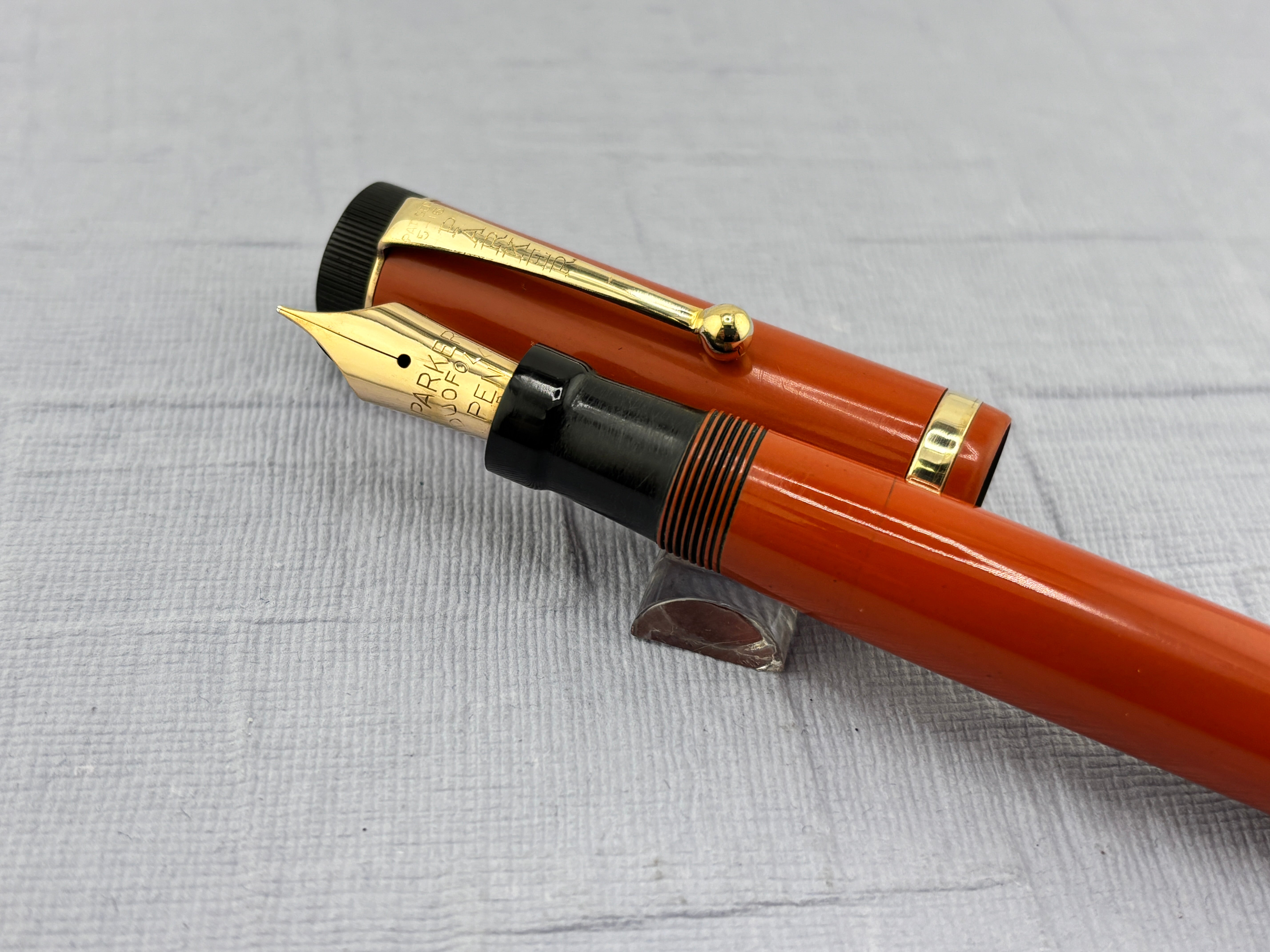 PARKER Duofold Senior Orange Permanite (